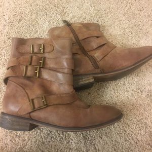 Tan Ankle Boots